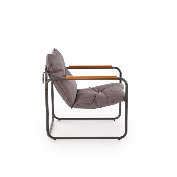 HUDSON, zestaw ogrodowy , popielaty / brązowy - Halmar