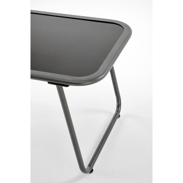 HUDSON, zestaw ogrodowy , popielaty / brązowy - Halmar