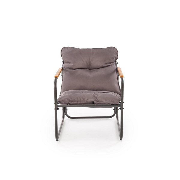 HUDSON, zestaw ogrodowy , popielaty / brązowy - Halmar