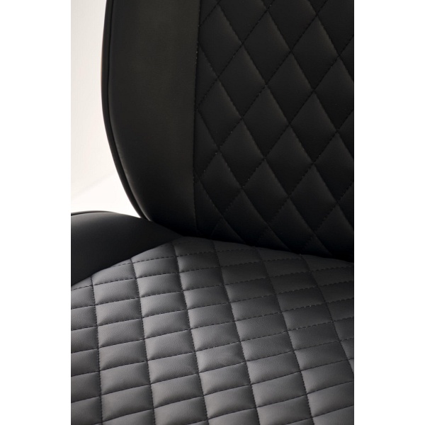 Fotel TIMBER gabinetowy orzechowy/czarny - Halmar