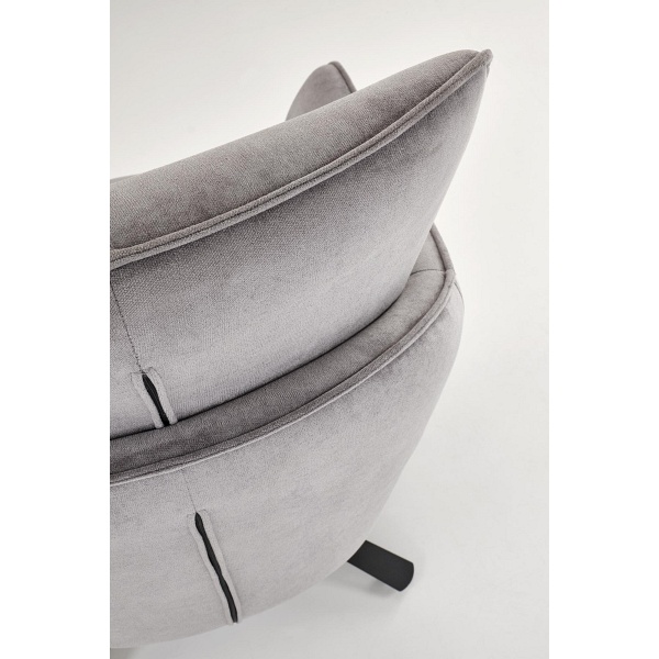 Fotel SCAMPI wypoczynkowy, popielaty - Halmar