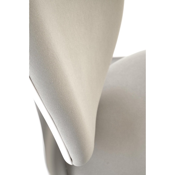 Fotel ORION 2 młodzieżowy, biały - jasny popiel - Halmar