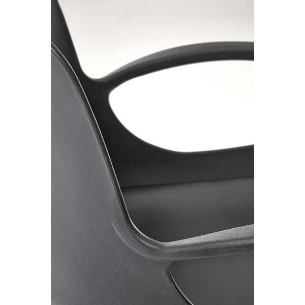 Fotel FROST młodzieżowy, czarny - Halmar