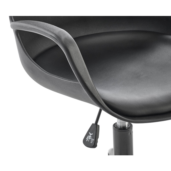 Fotel FROST młodzieżowy, czarny - Halmar