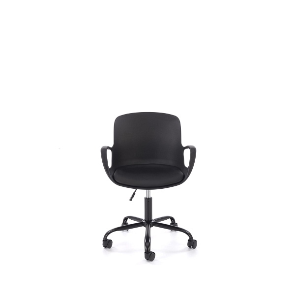 Fotel FROST młodzieżowy, czarny - Halmar