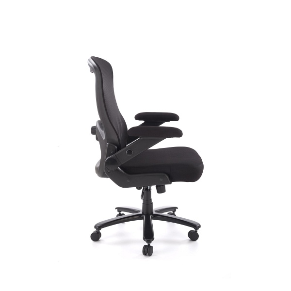 Fotel CYBORG gabinetowy czarny - Halmar