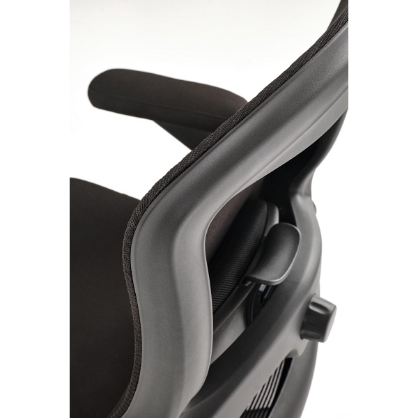 Fotel CYBORG gabinetowy czarny - Halmar