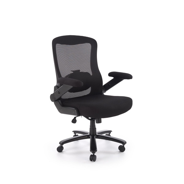 Fotel CYBORG gabinetowy czarny - Halmar