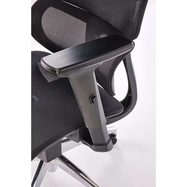 Fotel CASPER gabinetowy czarny - Halmar