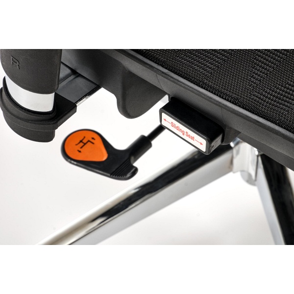 Fotel VIXEN gabinetowy czarny - Halmar