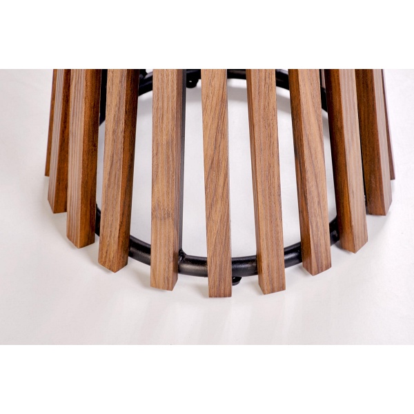 Ława CARINA_S beżowy marmur / orzechowy - Halmar