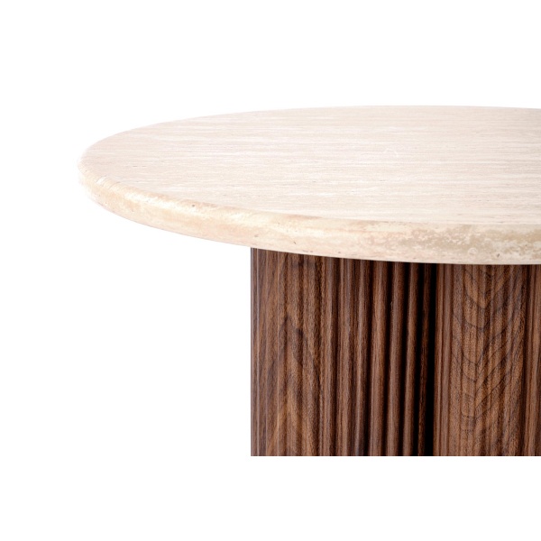 Ława DOROTEA_S trawertyn / orzechowy - Halmar