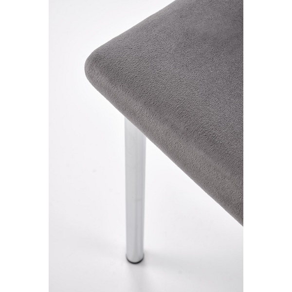 Krzesło K578 popielaty / srebrny - Halmar