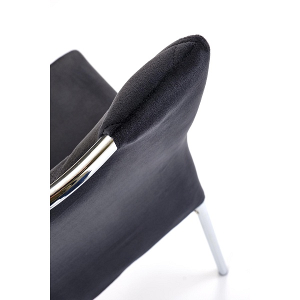 Krzesło K578 czarny / srebrny - Halmar