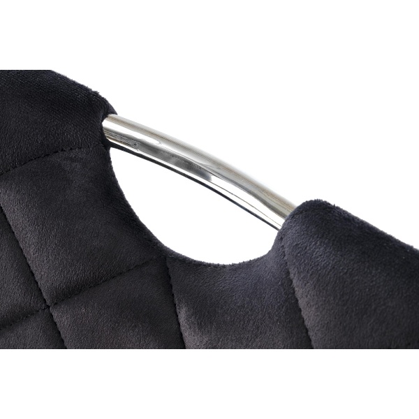 Krzesło K578 czarny / srebrny - Halmar