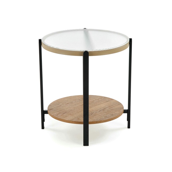 Ława KAMALA S , naturalny / czarny - Halmar