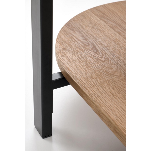 Ława KAMALA , naturalny / czarny - Halmar