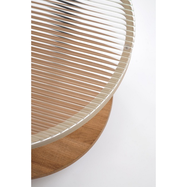 Ława KAMALA , naturalny / czarny - Halmar