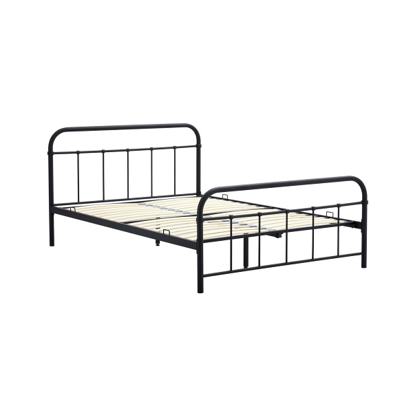LINDA 140 łożko czarne - Halmar