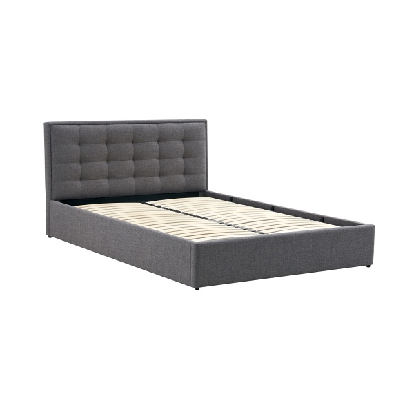 Łóżko PADVA 140cm z pojemnikiem popielaty - Halmar