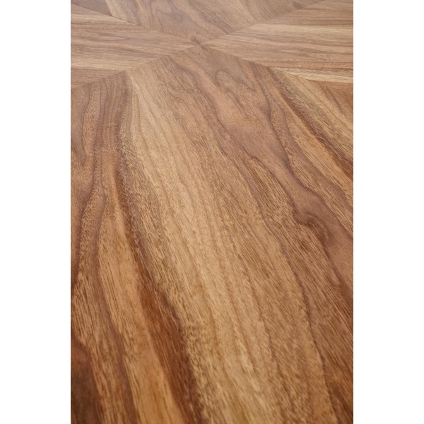 Stół BARON rozkładany, orzechowy / czarny - Halmar