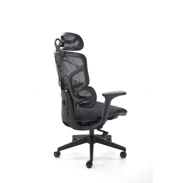 Fotel MACAR gabinetowy, czarny - Halmar