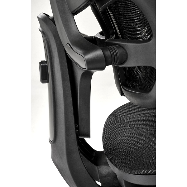 Fotel MACAR gabinetowy, czarny - Halmar