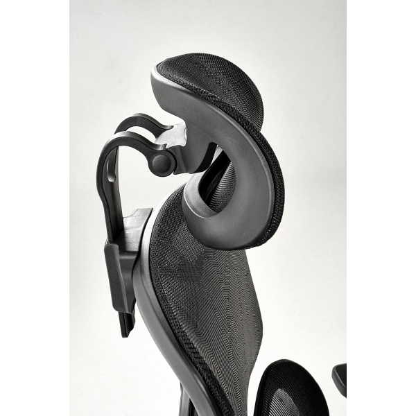 Fotel MACAR gabinetowy, czarny - Halmar