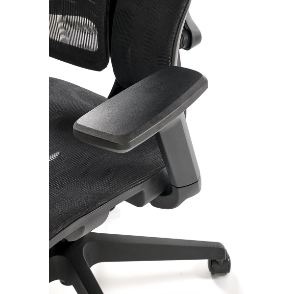 Fotel MACAR gabinetowy, czarny - Halmar