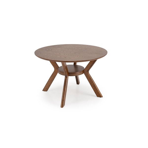 Stół RUPERT okrągły, orzechowy - Halmar