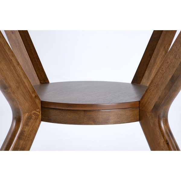 Stół RUPERT okrągły, orzechowy - Halmar