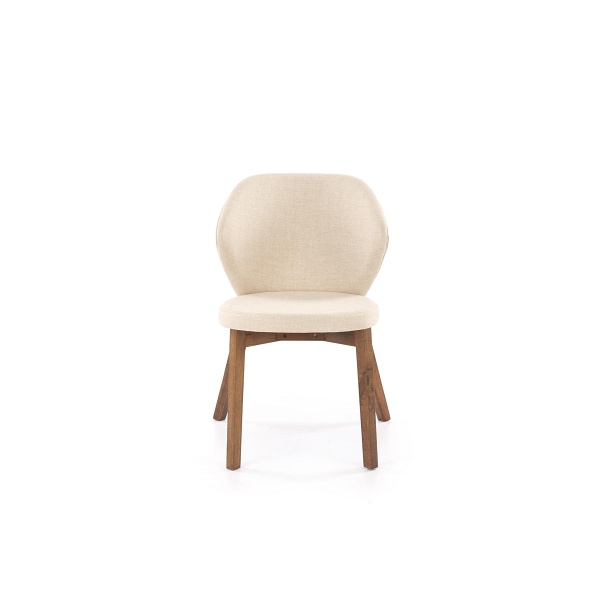 Krzesło K583 , orzechowy / brązowy / beżowy - Halmar