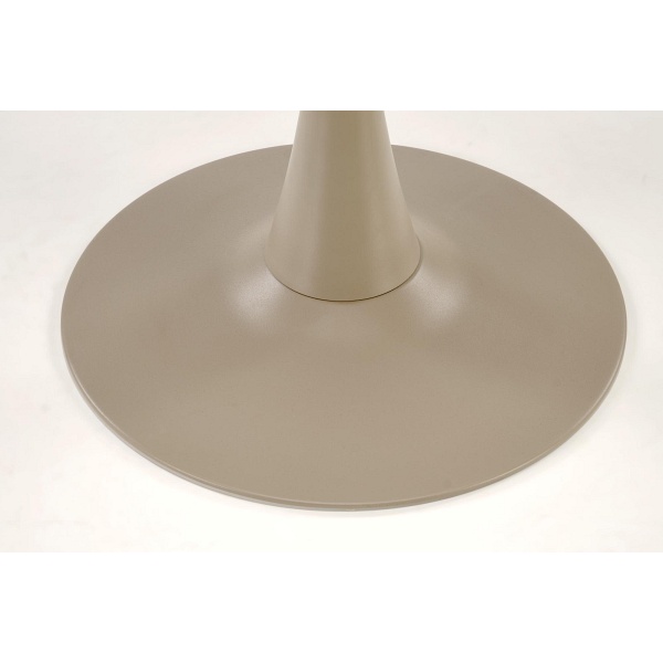 Stół TOLIO okrągły, trawertyn/ kaszmir - Halmar