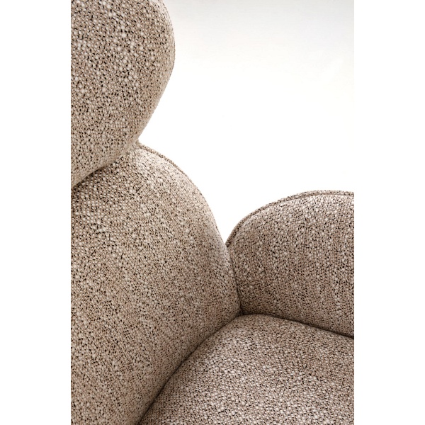 Krzesło K585 ciemny beżowy / jasny orzech - Halmar