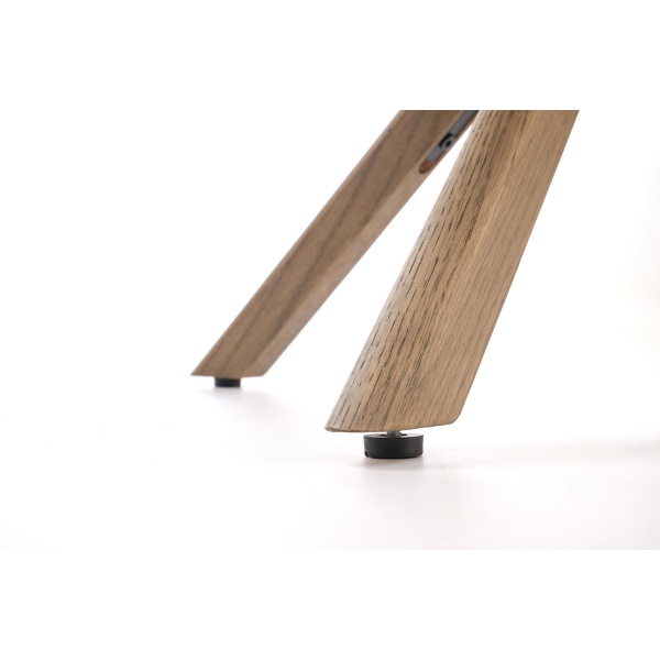 Krzesło K585 ciemny beżowy / jasny orzech - Halmar