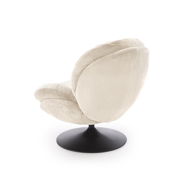 Fotel SHELL wypoczynkowy, kremowy - Halmar