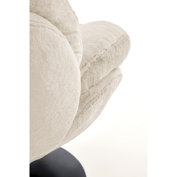 Fotel SHELL wypoczynkowy, kremowy - Halmar