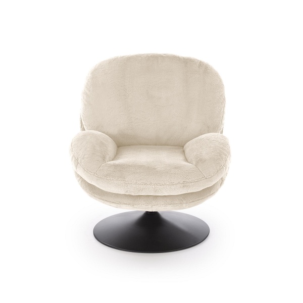 Fotel SHELL wypoczynkowy, kremowy - Halmar