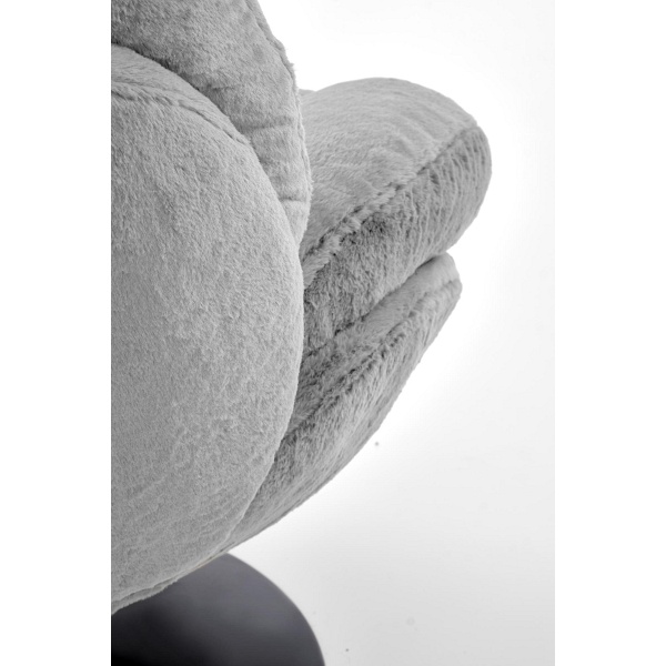 Fotel SHELL wypoczynkowy, popielaty - Halmar