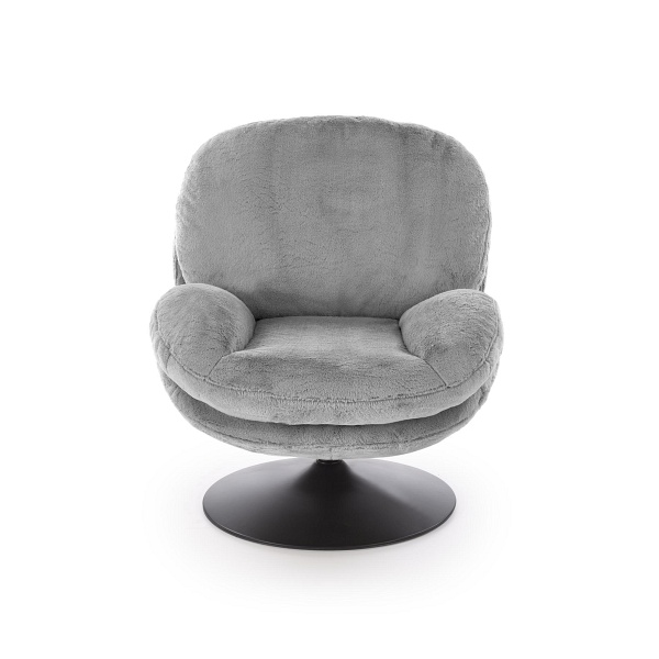 Fotel SHELL wypoczynkowy, popielaty - Halmar