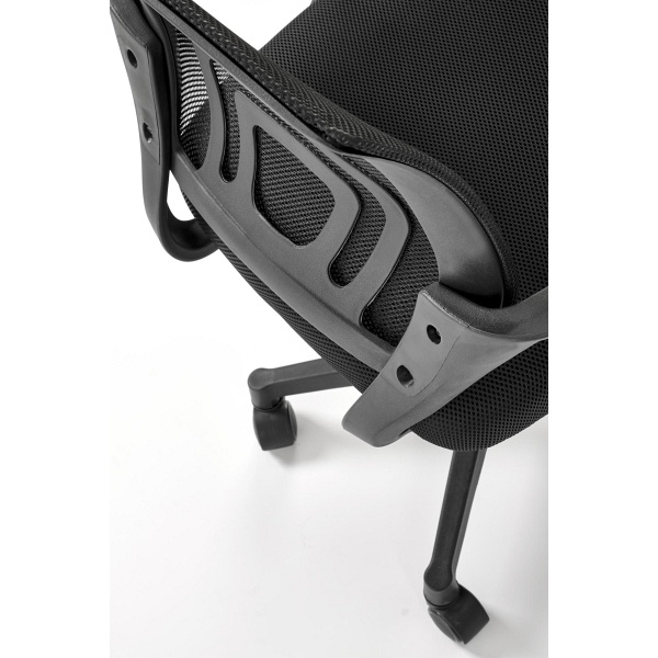 Fotel GIMLI gabinetowy, czarny - Halmar