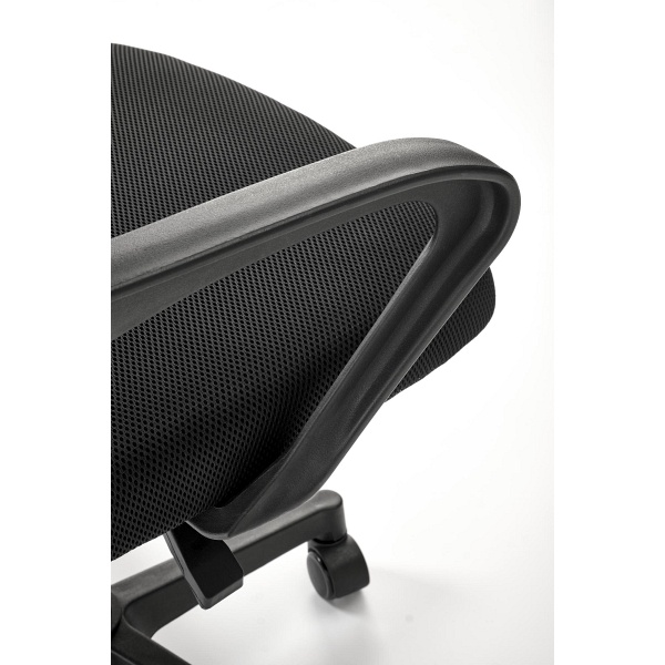 Fotel GIMLI gabinetowy, czarny - Halmar