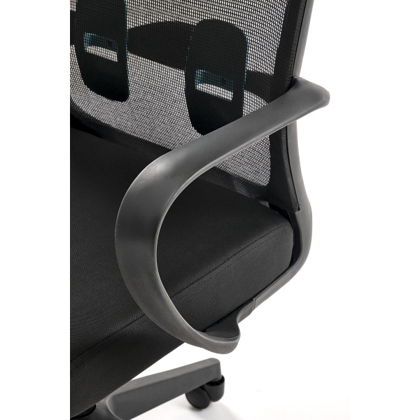 Fotel ORCANO gabinetowy czarny - Halmar