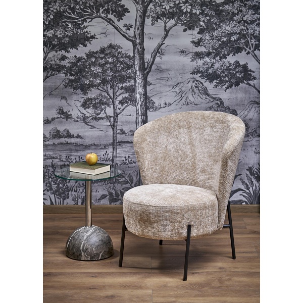 Fotel CEZAR wypoczynkowy, beżowy - Halmar