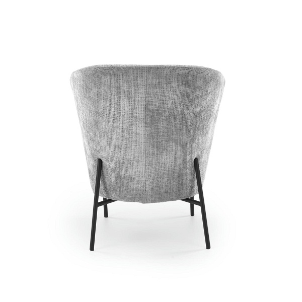 Fotel CEZAR wypoczynkowy, popielaty - Halmar