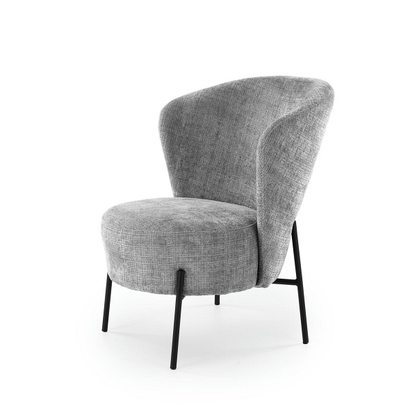 Fotel CEZAR wypoczynkowy, popielaty - Halmar