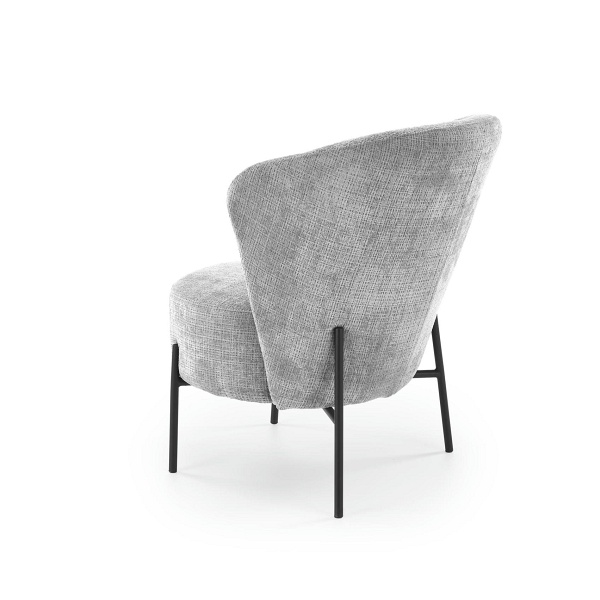 Fotel CEZAR wypoczynkowy, popielaty - Halmar