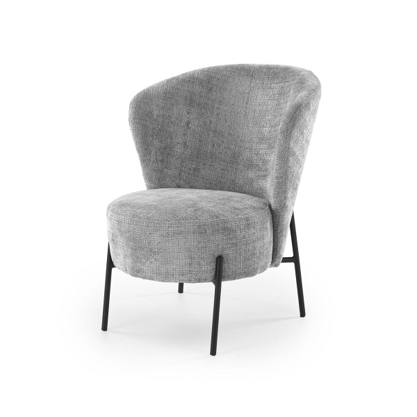 Fotel CEZAR wypoczynkowy, popielaty - Halmar