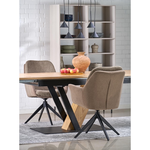 Krzesło K591 brązowy - Halmar