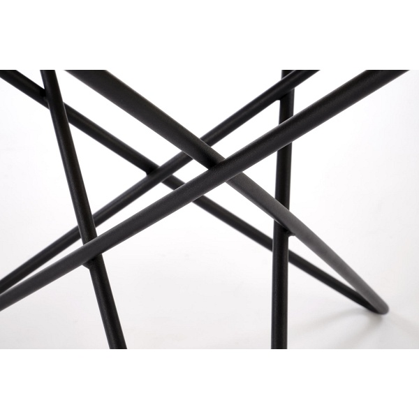 Ława LEILA 2 , biały marmur / czarny - Halmar